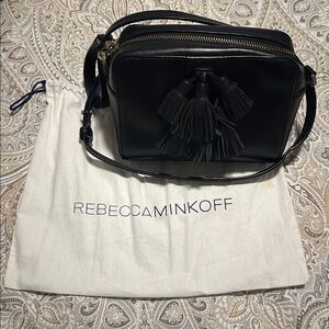 Rebecca Minkoff Black Tassel Crossbody Bag